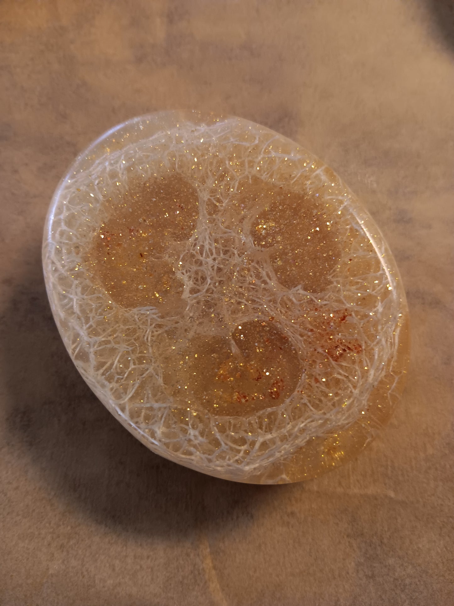 Soap Loofah Golden Bar