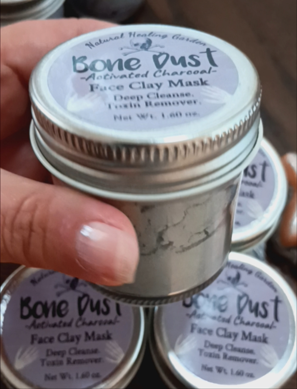 Bone Dust Face Clay Mask